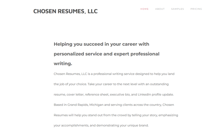 professional resume writing detroit