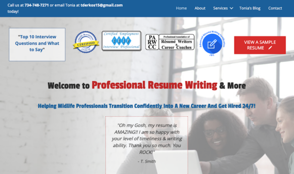 professional resume writing detroit