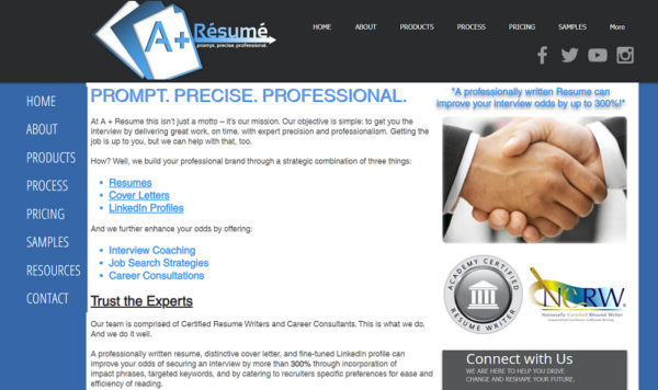 resume writing services milwaukee