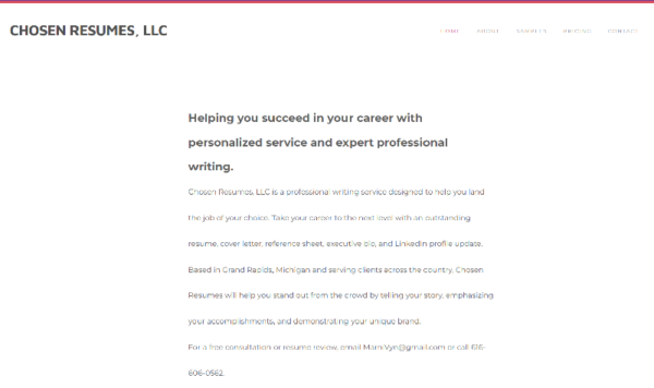 professional resume writers detroit mi