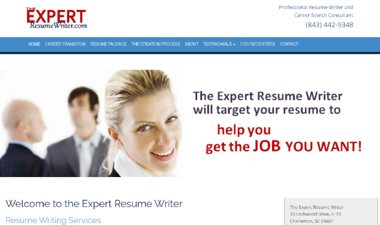 resume writing services charleston sc