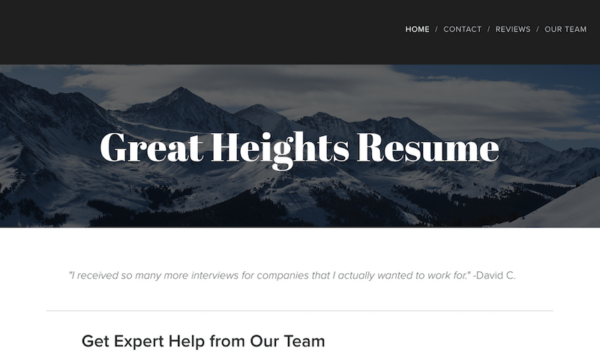 best resume services in utah