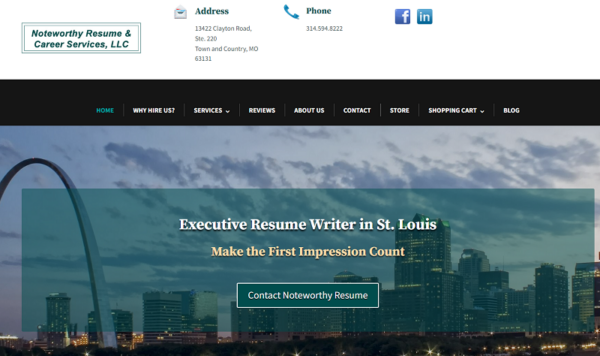 resume writer st louis