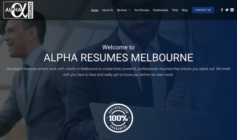 best resume writing services melbourne