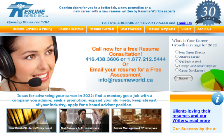 top resume writing services canada