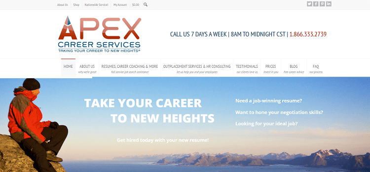 Apex Career Services - Federal Resume Writing Services