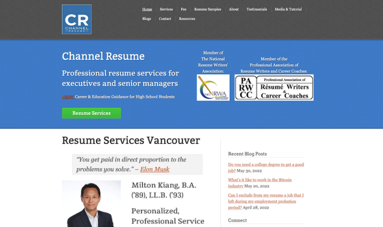 best resume services vancouver