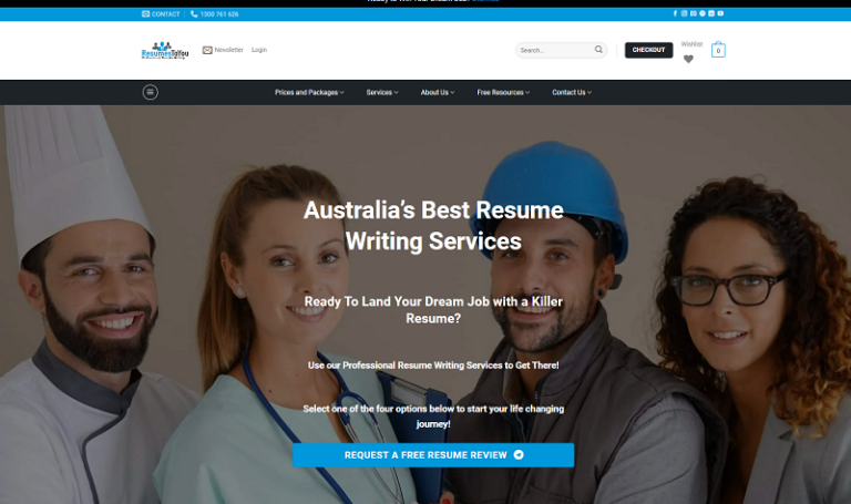 resume writing services tasmania