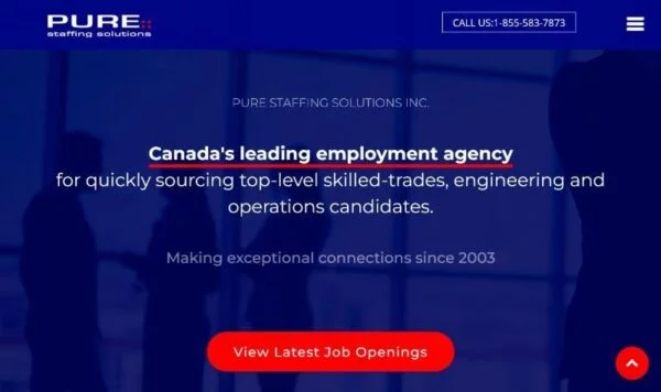 Best Staffing Recruiting Agencies In Toronto 2024   Pure Staffing Solutions 600x356 