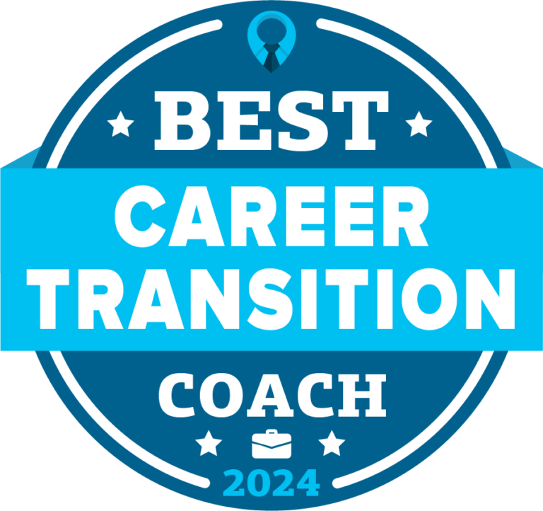 Best Career Transition Coach Badge 2024 768x722 