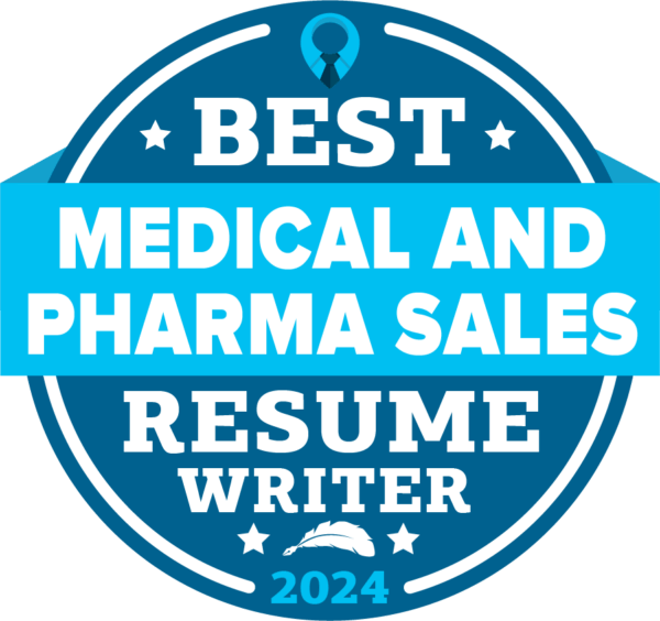 Best Medical Pharma Sales Resume Writing Services 2024   Best Medical And Pharma Sales Resume Writer Badge 2024 600x564 