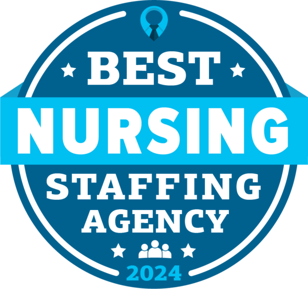 Best Nursing Staffing Recruiting Agencies In America 2024   Best Nursing Staffing Agency Badge 2024 600x564 