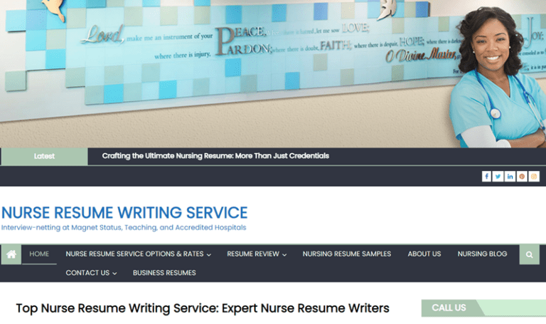 Best Healthcare Resume Writing Services 2024   Nurse Resume Writing Service 768x455 