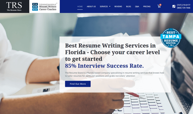 tampa florida resume services