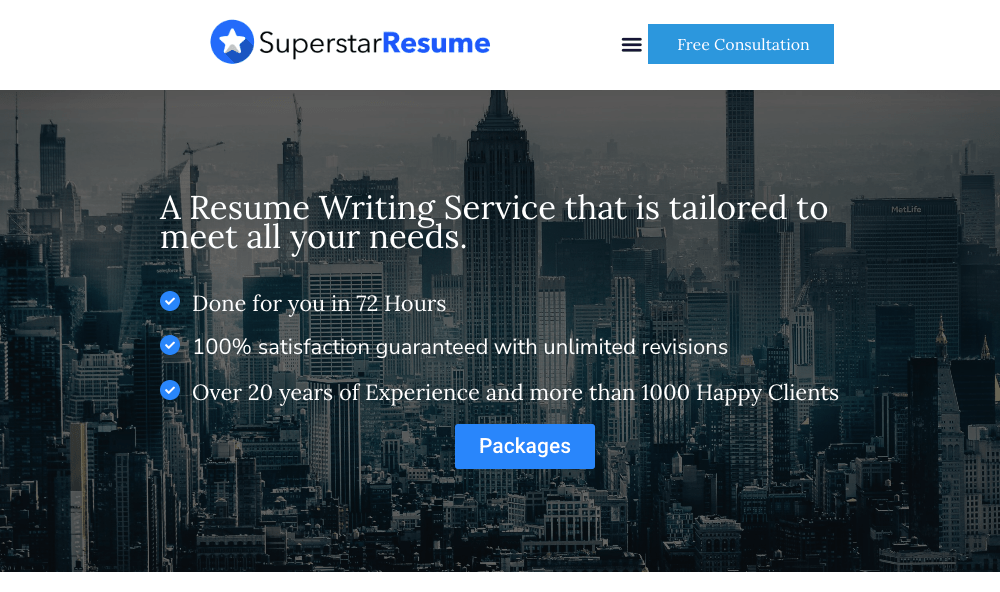 Superstar Resume